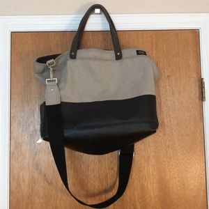 Jack Spade Color blocked Dipped Coal Bag